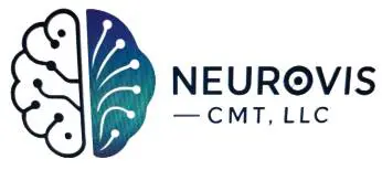 Logo depicting a stylized brain with neural connections and the text 'Neuro CMT, PA'.